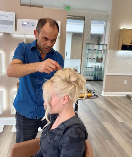 Best Updo hairstyle in Los Angeles